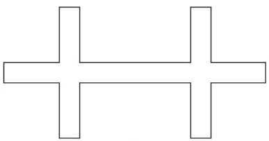 A double white cross displayed horizontally in the signal area indicates that the aerodrome is being used by sailplanes and that sailplane flights are being performed.